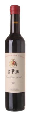 Le Puy Emilien BIO 0,5L, Vin de France, r2016, cr, su