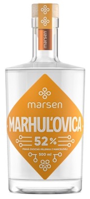 Marsen Marhuľovica Traditional 52,0% 0,5L, ovdest