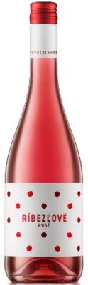 Château Topoľčianky Ríbezľové rosé 0,75L, ovvin, ruz, plsl