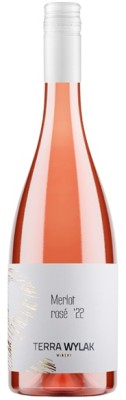 Terra Wylak Merlot rosé 0,75L, r2022, ruz, plsl, sc