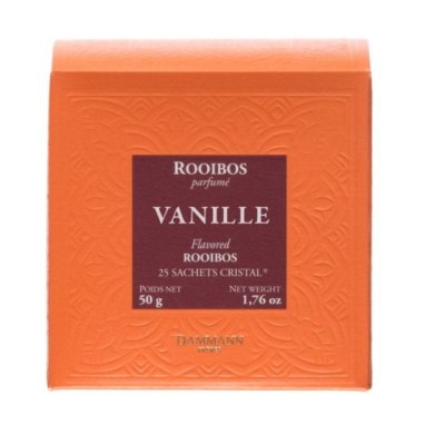 Dammann Fréres Sachets Box Rooibos Vanille, aromatizovaný, 25 x 2 g,  5221,cervcaj, krsac